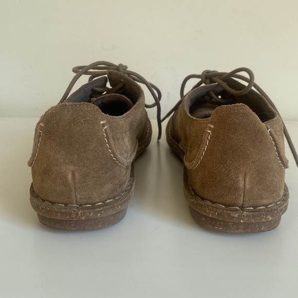 Clarks Leather Lace Up Shoes Size 10M Brown Comfort Walking Tamitha Daisy Oxford - Picture 6 of 15